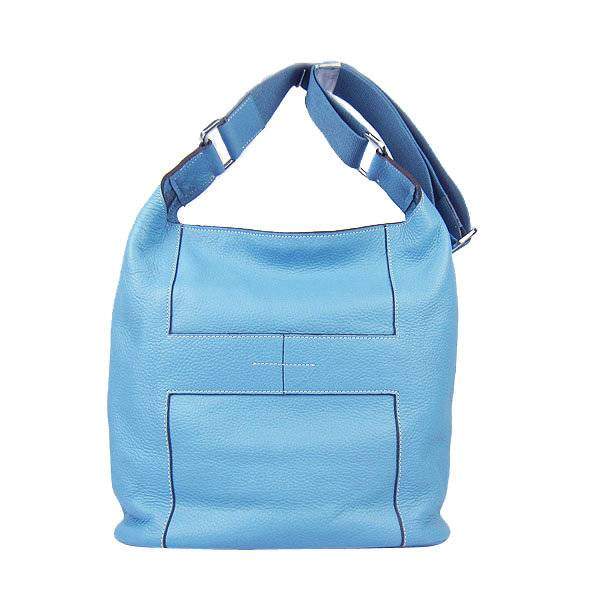 hermes Good News H Blue shoulder bag 1625 blue